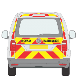 VW Caddy 2015 on Tailgate Full Height No Windows (VCAD015)
